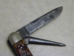 Louis purchased the simmons hardware. Vintage E C Simmons Keen Kutter St Louis Mo Beautiful Bone Punch Blade 3 Backspring Whittler Knife