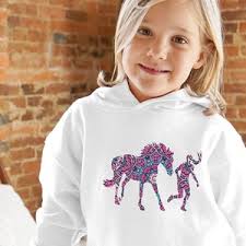Horse Outfit for Baby Girls Horse Girl Era Hoodie Sweatshirt & Hot Pink  Western Horse Jogger Pants