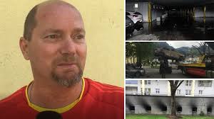 Seit vier Uhr morgens kümmerte sich der Hausmeister um uns”