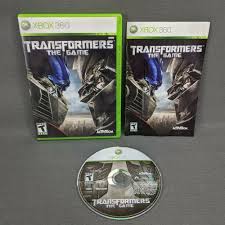 Transformers The Game Microsoft Xbox 360 2007 Complete Tested Xbox Xbox 360 Transformers