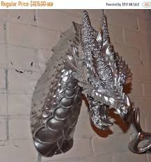 On Sale Faux Taxidermy Dragon Head Fantasy Modern Boys Room Wall Decor Bright Chrome Horns Modern Boys Rooms Faux Taxidermy Animal Head Wall Mount Taxidermy 101 has 13 new taxidermy how to dvds teaching how to do taxidermy from home.