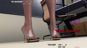 Young secretary with a nice ass reduced her boss