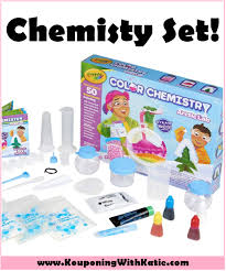 The crayola arctic color chemistry set is perfect for stem and steam play and experimentation for kids ages 7 and up. Highly Rated Crayola Chemistry Experiment Kit Just 13 75 Reg 25 Kouponing With Katie