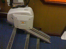 The stairs will still be easily accessible to anyone who wants to climb them. Stairlift Wikipedia
