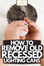 Adjust the rear plate in the housing, by loosening the wing nut that allows the adjustment. How To Remove Old Recessed Lighting Cans Home Decor Bliss