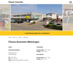The configurator for your website, your tablet and the pos in your showroom. Fliesen Kemmler Niederlassung Metzingen Baustoffe Metzingen