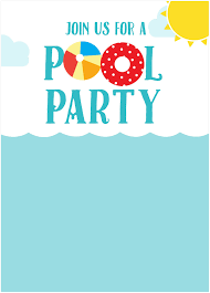We have now placed twitpic in an archived state. 4 Free Printable Summer Party Invitations Pool Party Invitation Template Party Invite Template Pool Birthday Party