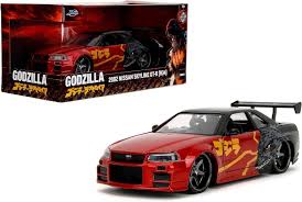 JADA TOYS 124 - NISSAN SKYLINE GT-R (R34) GODZILLA 35133RBK for sale  online | eBay