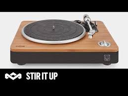 Stir It Up Turntable House Of Marley Usa Turntable Stereo Turntable Record Player
