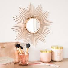 Miroir Soleil En Metal Dore D33 Miroir En Forme De Soleil Miroir Soleil Miroir Vintage