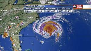 News, weather, entertainment and sports from florida and around the bay area. Abc Action News On Twitter Tracking The Tropics Hurricane Florence Weakens Slightly As It Continues Toward The Carolina Coastal Areas Latest Update From National Hurricane Center Https T Co 9xrwrpyeod Https T Co Gwv4bb0wjk