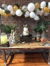 Personalize with your own message, photos and stickers. Baby Shower Boy Theme Botanical Green Gold Dino Safari Animal Modern Idea Candy Bar Cake Cupcake Stan Boy Baby Shower Themes Wild Baby Shower Green Baby Shower