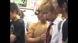 japanese boy was played in a train - XVIDEOS.COM