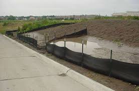 Silt Fence Temporary Construction Design To Filter Water Runoff From A Construction Site And Trap Sediment Be Construction Design Site Plan Construction Site