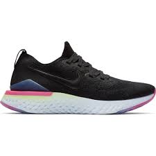 The epic flyknit 2 brings in the laces and keeps it real with a powerful, minimalist vibe. Nike Epic React Flyknit 2 Running Shoes Women Black Sapphire Lime Blast At Sport Bittl Shop