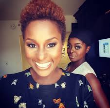 Issa Rae Hair Color For Dark Skin Black Natural Hairstyles Short Hair Styles