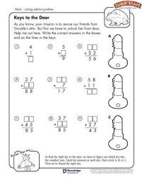 Keys To The Door Free 4th Grade Math Worksheet 4th Grade Math Worksheets Math Worksheets 4th Grade Math