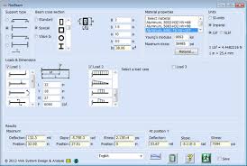 Beam Deflection Calculator Beam Analysis Software Beam