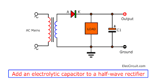 Working Principle Of Unregulated Power Supply In Simple Ways Electrolytic Capacitor Power Capacitors