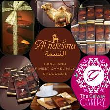 The boxes are available in airport shops. Al Nassma Is More Than The First And Finest Camel Milk Chocolate Now Available In Ireland Thegalwaycakery S Blog