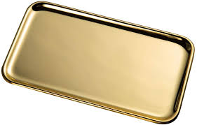 Get free shipping on qualified gold makeup vanities or buy online pick up in store today in the furniture department. Amazon Com Imeea Small Gold Vanity Tray Rectangle Satinless Steel Little Jewelry Tray Bathroom Tray Storage Organizer Makeup Cosmetic Organizer Trays 8 X 4 6 Inch Kitchen Dining