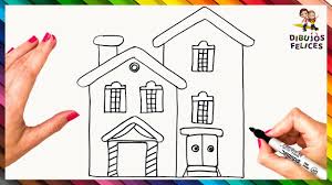 Maybe you would like to learn more about one of these? Como Dibujar Una Mansion Paso A Paso Dibujo Casa Grande Youtube