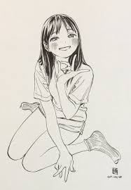 twitter 描画のためのアイデア 明日ちゃん マンガのデッサン