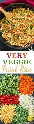 Who Doesn T Love Fried Rice It S A Classic Chinese Take Out Side That No One Can Resist This Time A Vegetarian Recipes Easy Healthy Dinners Veggie Fried Rice