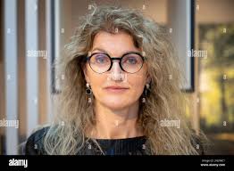 Blender, Germany. 25th Jan, 2022. Sandra Lutz, Managing Director of "dank &  treu", Northern Germany's first horse crematorium. It is only since 2017  that the law in Germany has allowed horses to