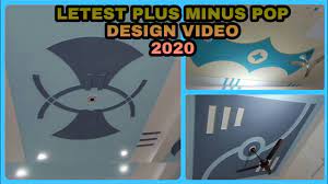 Modern pop ceiling designs for living room pic homedecomastery. Letest Plus Minus Pop Design 2021 Modern Minus Plus Pop Design Pop Design 5 Star Pop Design Youtube