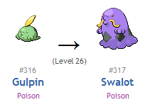 pokemon life poison type pokemons