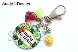 Porte Cles Marraine Cadeau Marraine Ananas Marraine Qui Dechire Cabochon Personnalise Amazon Fr Handmade