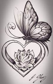 Remembrance Tattoos Tattoos Rose And Butterfly Tattoo Butterfly Tattoo Designs