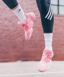 4 & streetwear collection with daniel patrick: Adidas Harden Vol 4 Shoes Mens Athlokinisi Pink Basketball Shoes Trendy Shoes Sneakers Sneakers