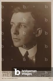 Image of Hermann Drews in Dresden, 1924. (b/w photo) by German  Photographer, (20th century)