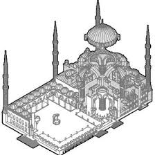 The building of hagia sophia put to work many citizens who would have otherwise been. Hagia Sophia And Sultan Ahmet Mosques Isometric Section Download Scientific Diagram