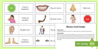 A common sexually transmitted disease (std) caused by a bacterium which can damage a woman's reproductive organs. Different Illnesses Card Game Teacher Made