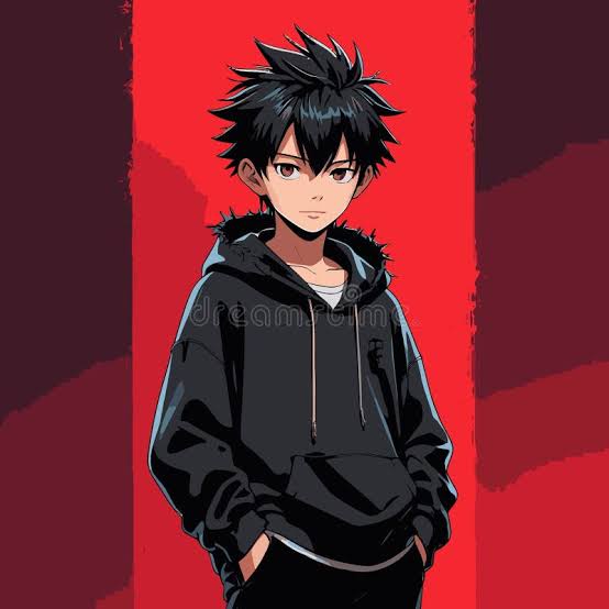 Anime Cartoon Character Male Vector Art Stock Vector - Illustration of colors, attractive: 384511598