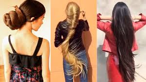 The hair hall of fame) whether worn by one iconic celebrity or by millions of women everywhere, these hairstyles, haircuts, and color techniques made a. Bun Drop Compilation With 42 Most Beautiful Long Hair Girls 2018 Youtube
