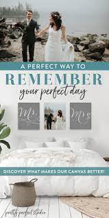 This Personalized Mr Amp Mrs Wedding Vows Canvas Wall Art Set Of 3 Prints From Pretty Pe Personalized Canvas Wall Art Wedding Vows Canvas Canvas Wall Art Set