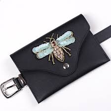 Bel Cantasi Kadin Bel Moda Paketleri Kemer Cantasi Dragonfly Bel Cantasi Deri Gogus Canta Kadin Icin Kirmizi Siyah Renk 2018 Cantasi Canta Kemer Siyah Renk