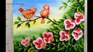 ✓ free for commercial use ✓ high quality flower images. Cute Bird Painting One Stroke Flower Painting Acrylic Painting Tutorial Youtube