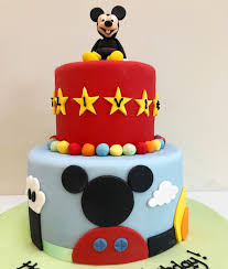 See more party ideas and share yours at catchmyparty.com. Mickey Mouse Cake Etoile Bakery
