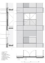 Coupes Et Elevation De Detail Sur La Facade Sud Architecture Logement Paris