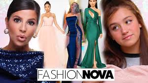 We Tried On The Top 10 Fashion Nova Prom Dresses 2020 Youtube