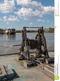 Photo About Fluvial Port Rusted And Old Manual Naval Winch Image Of Mooring Chain Handle 102701072 Model Train Scenery Marine Engineering Naval