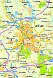 Openstreetmap daten aufbereitet und visualisiert als stadtplan für die stadt erfurt. Erfurt Area Map