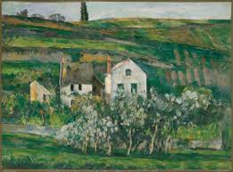 From The Harvard Art Museums Collections Small Houses In Pontoise Paul Cezanne Cezanne Harvard Art Museum