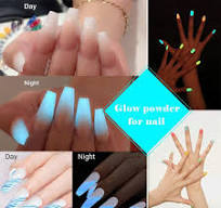 Long Lasting self glowing Luminous Powder in glass bottle