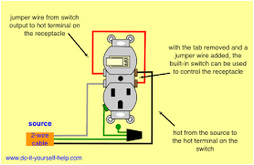 Outlet wiring for a table lamp or a floor light fixture. Combo Switch Fan Light 110v To 2 Gang Timer Switch 2 110v Electrical Wiring Light Switch Wiring Home Electrical Wiring